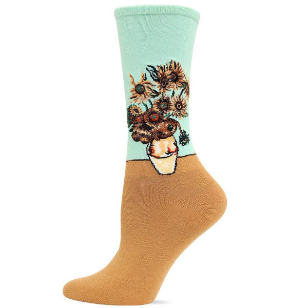 Women&#39;s Van Gogh Sunflowers Socks