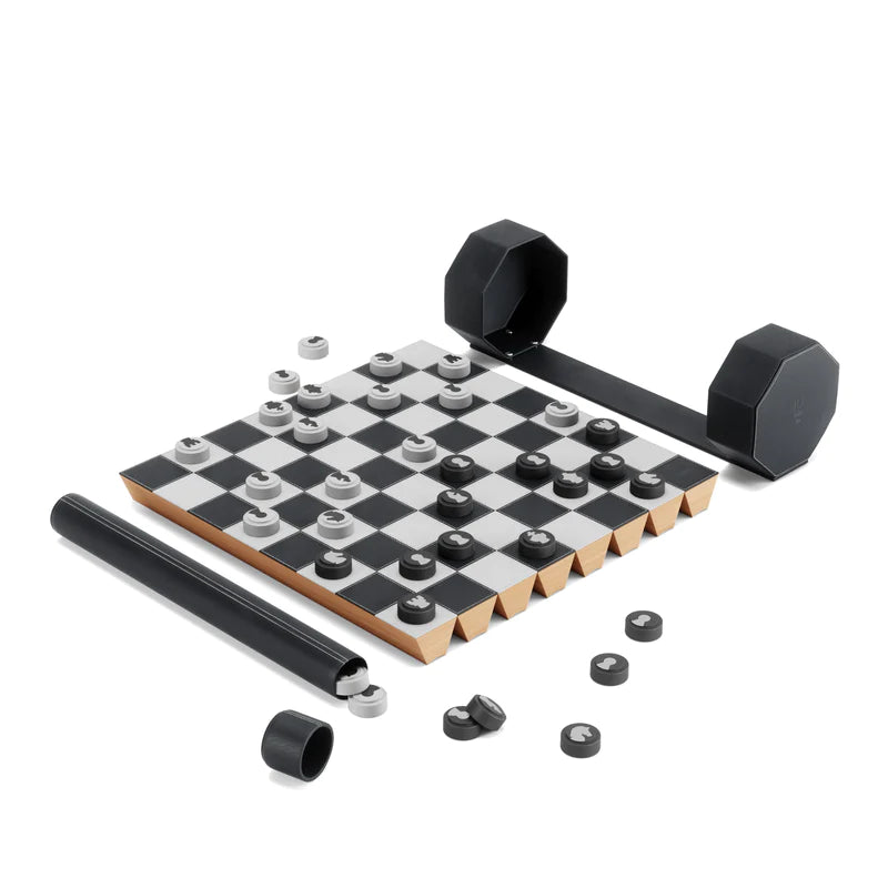 Rolz Chess + Checkers Set